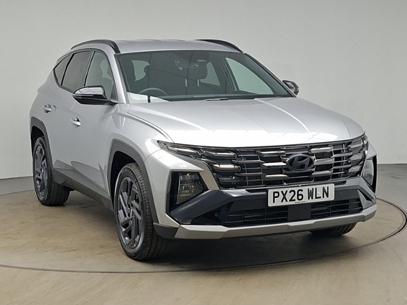 Hyundai Tucson 1.6T 239 Hybrid Black Line Silver