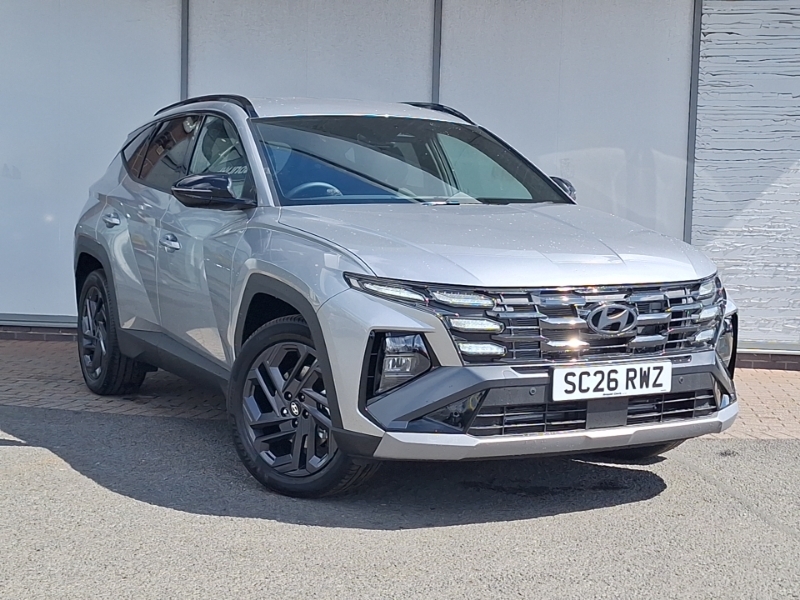 Hyundai Tucson 1.6T 239 Hybrid Black Line Silver