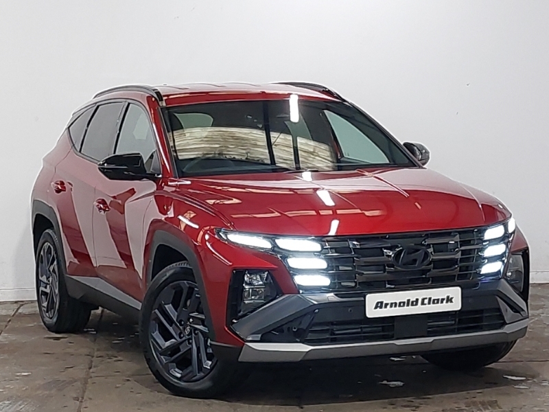 Hyundai Tucson 1.6T 239 Hybrid Black Line Red
