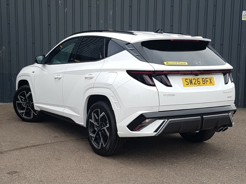 Hyundai Tucson 1.6T 239 Hybrid N Line Edition SW26BFX White #2