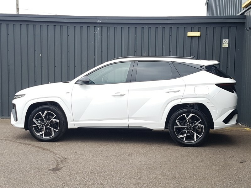 Hyundai Tucson 1.6T 239 Hybrid N Line Edition SW26BFX White #4