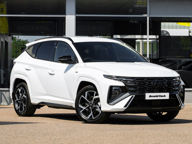 Hyundai Tucson 1.6T 239 Hybrid N Line Edition White