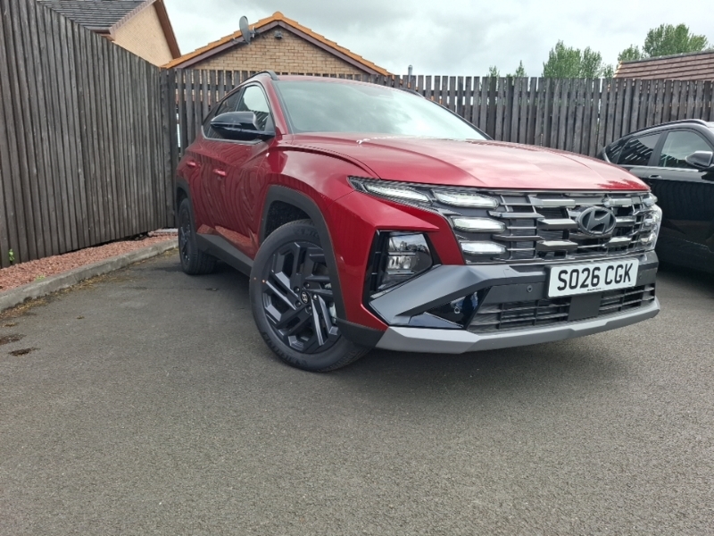 Hyundai Tucson 1.6T 150 Black Line Dct Red