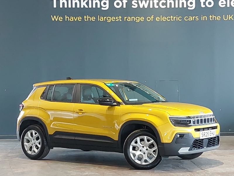 Jeep Avenger 1.2 Altitude SR25EHU Yellow