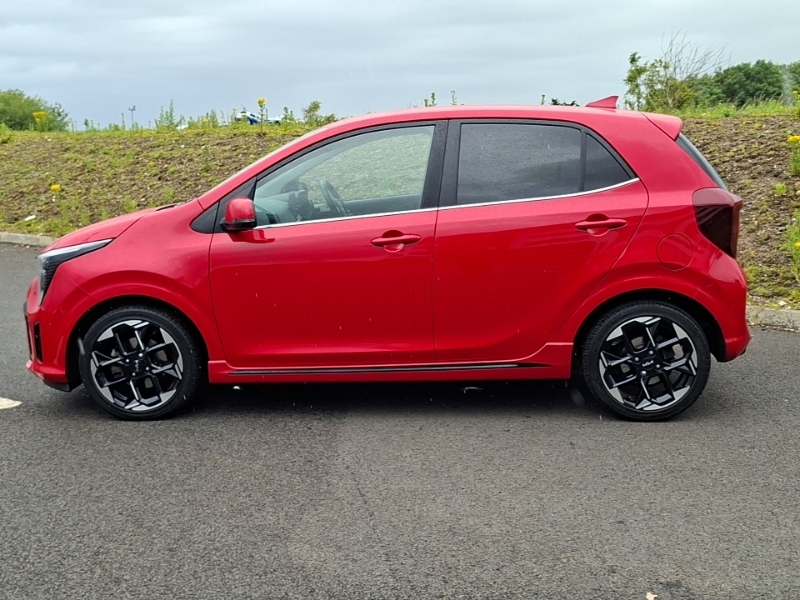 Kia Picanto 1.2 Gt Line S Hatchback Amt Euro 6 Ss Red #4