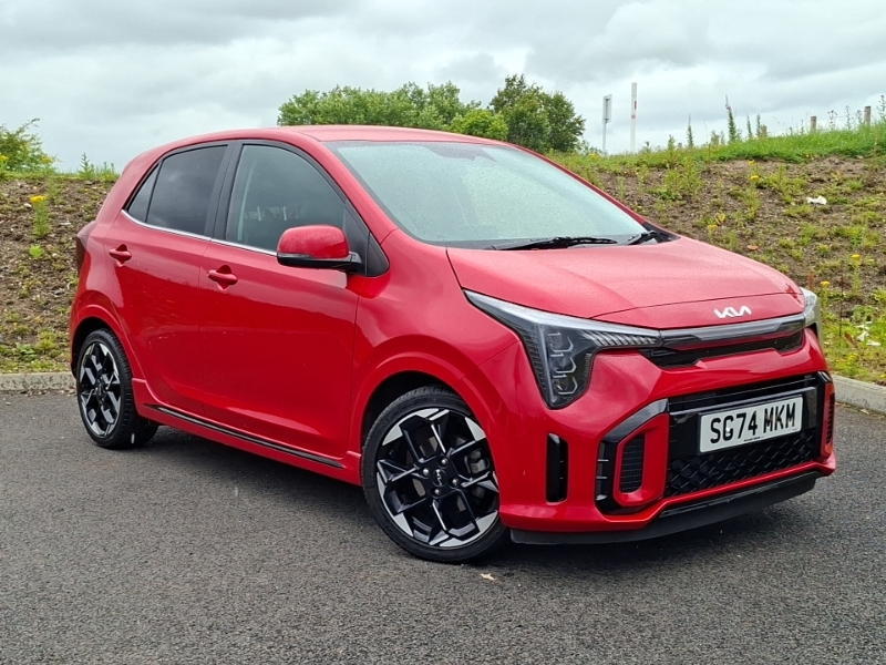 Kia Picanto 1.2 Gt Line S Hatchback Amt Euro 6 Ss Red #7