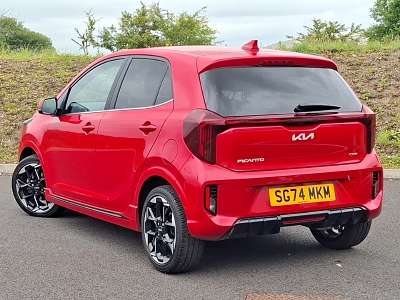 Kia Picanto 1.2 Gt Line S Hatchback Amt Euro 6 Ss Red #2