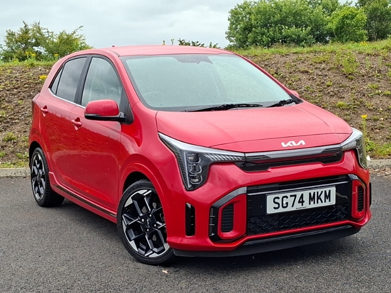 Kia Picanto 1.2 Gt Line S Hatchback Amt Euro 6 Ss Red #1