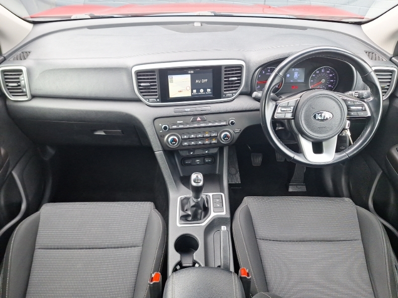 Kia Sportage 1.6 Gdi Isg 2 PK19KWH Red #3