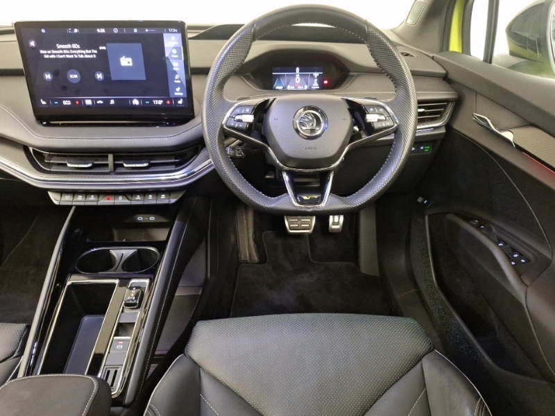 Skoda ENYAQ 85 286Ps Loft Fully Coupe Suv Black #8