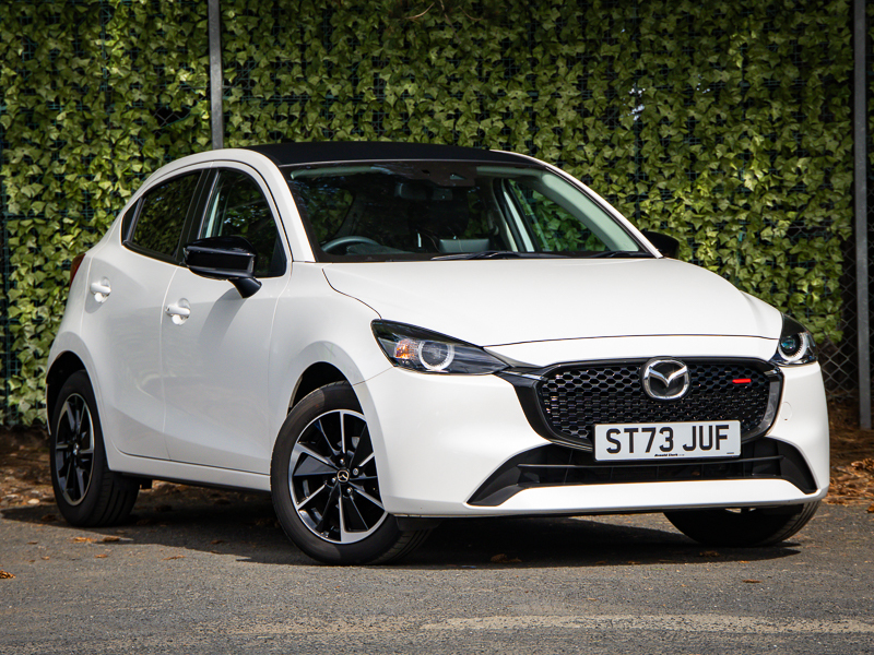 Mazda 2 1.5 E-skyactiv G Mhev Homura Aka White