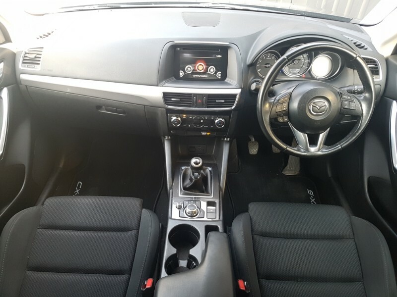 Mazda CX-5 2.0 Skyactiv-g Sport Nav Suv Eur White #3