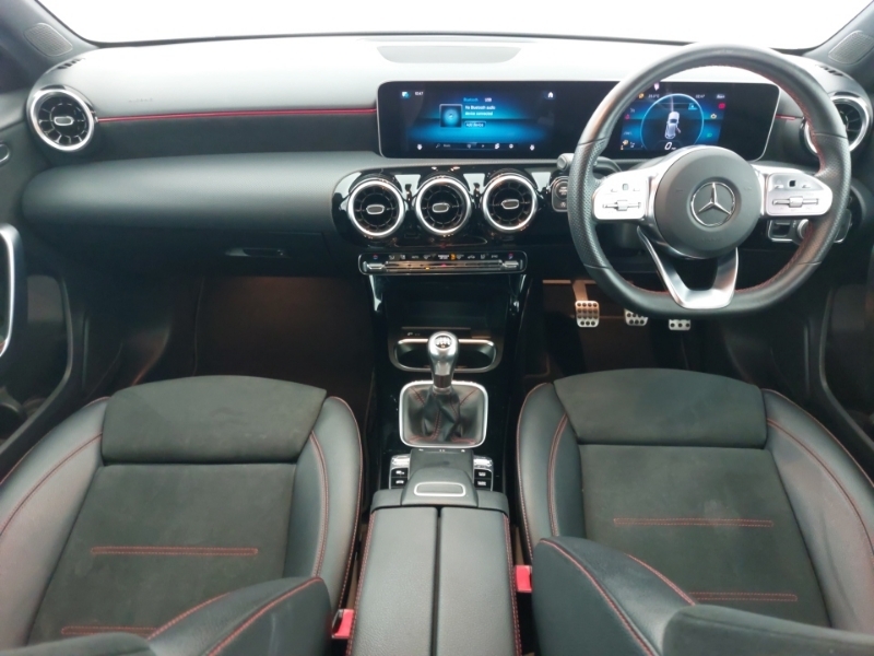Mercedes-Benz A Class A180 Amg Line Executive NX19FAO White #3