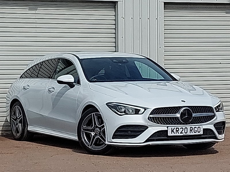 Mercedes-Benz CLA Class Cla 220D Amg Line Premium Tip White