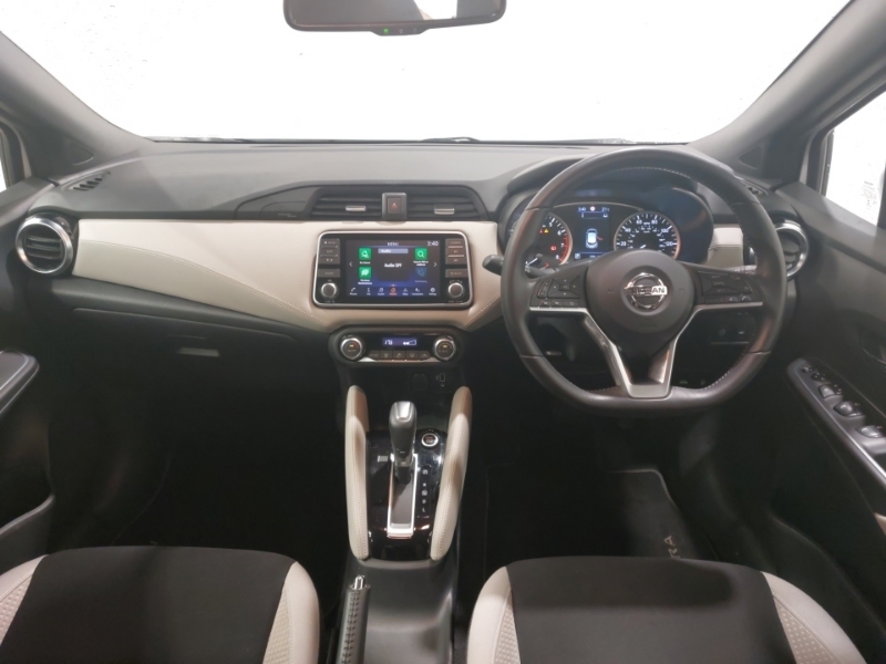 Nissan Micra 1.0 Ig-t 100 Tekna Xtronic White #3