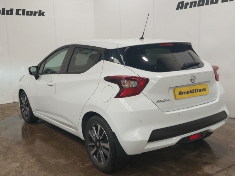 Nissan Micra 1.0 Ig-t 100 Tekna Xtronic White #2