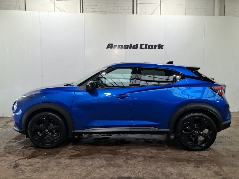 Nissan Juke 1.0 Dig-t Tekna SM25ZMU Blue #4