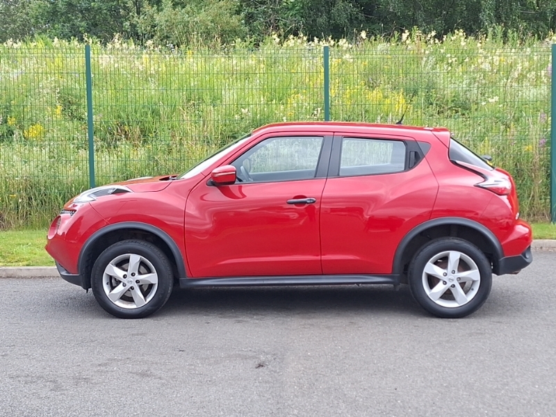 Nissan Juke 1.6 94 Visia Red #4