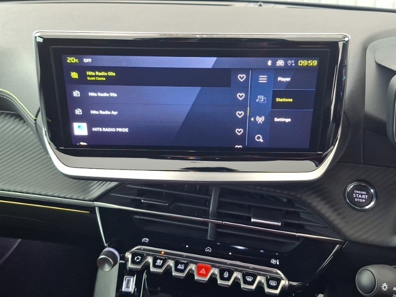 Peugeot e-2008 54Kwh Allure 7Kw Charger Blue #11