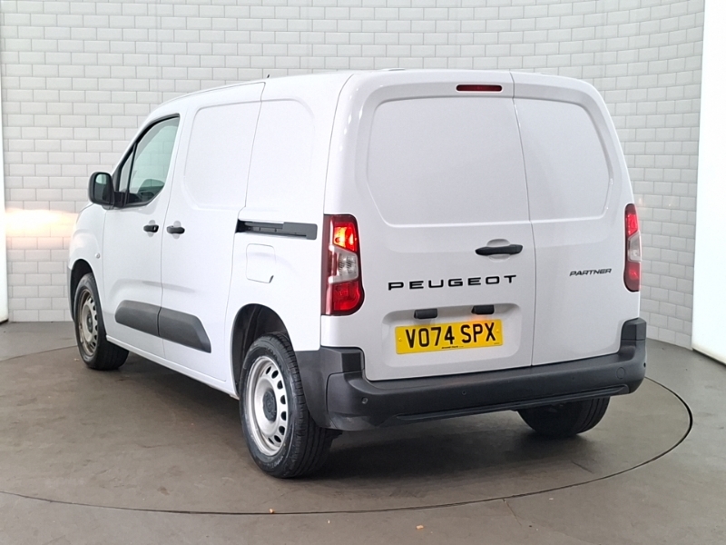 Peugeot Partner 1.5 Bluehdi 100 Professional Van White #2