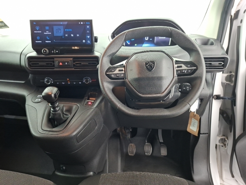 Peugeot Partner 1.5 Bluehdi 100 Professional Van White #8