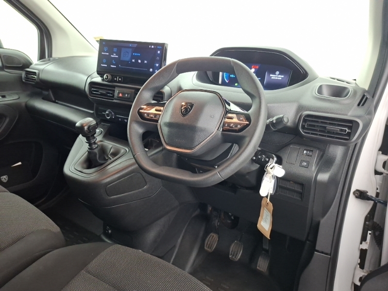 Peugeot Partner 1.5 Bluehdi 100 Professional Van White #3