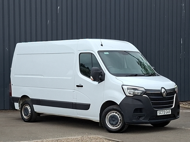 Renault Master Mm35 Blue Dci 135 Start Medium Roof Van White #6