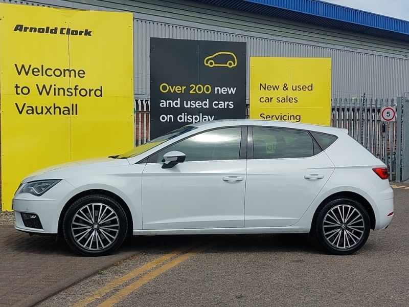 Seat Leon 2.0 Tsi 190 Xcellence Lux Ez Dsg White #4