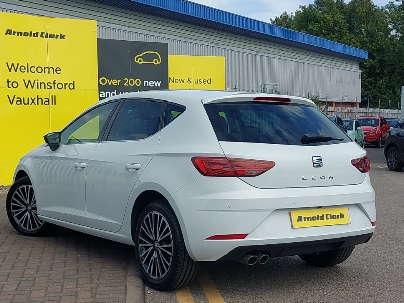 Seat Leon 2.0 Tsi 190 Xcellence Lux Ez Dsg White #2