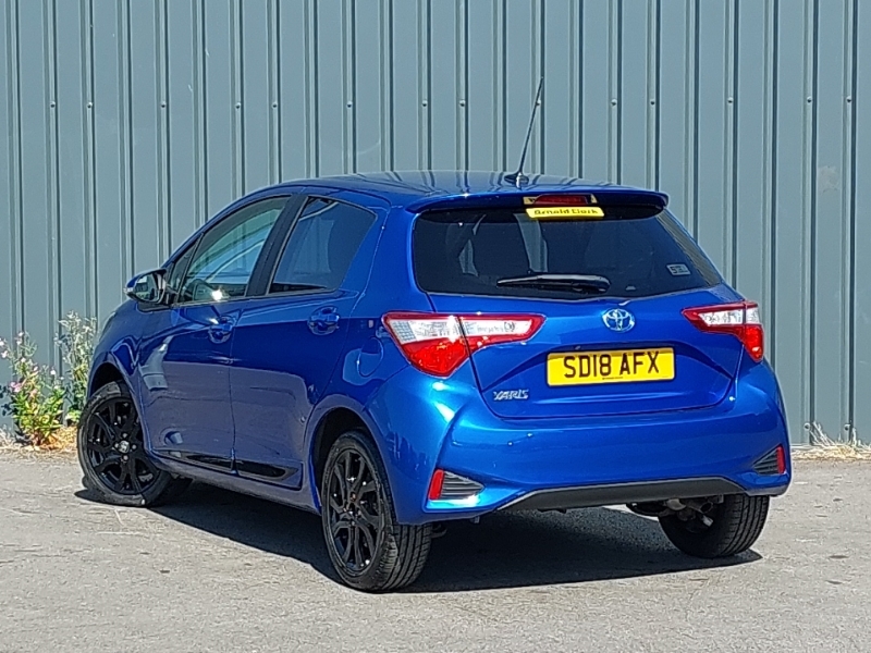 Toyota Yaris 1.5 Vvt-i Design SD18AFX Blue #2