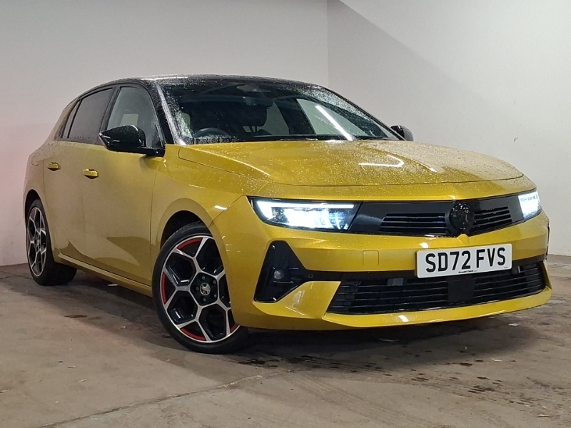 Vauxhall Astra 1.2 Turbo 130 Gs Line Yellow