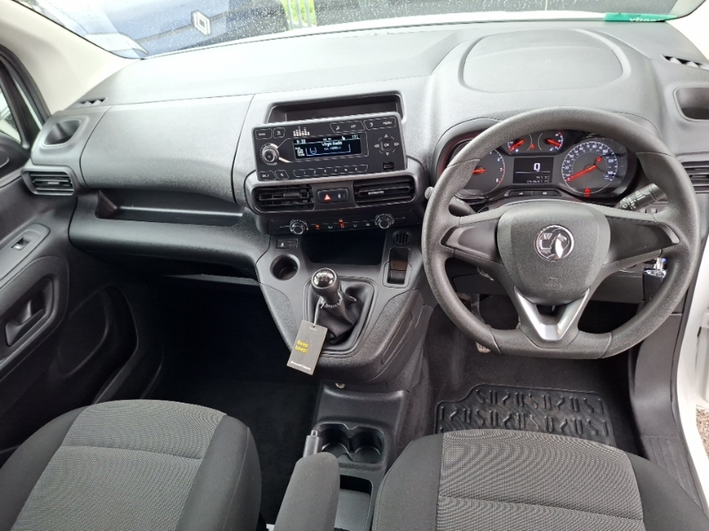 Vauxhall Combo 2300 1.5 Turbo D 100Ps H1 Edition Van White #3