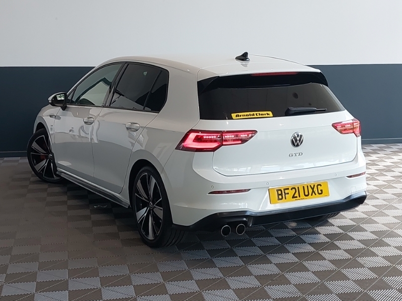 Volkswagen Golf 2.0 Tdi 200 Gtd Dsg BF21UXG White #2