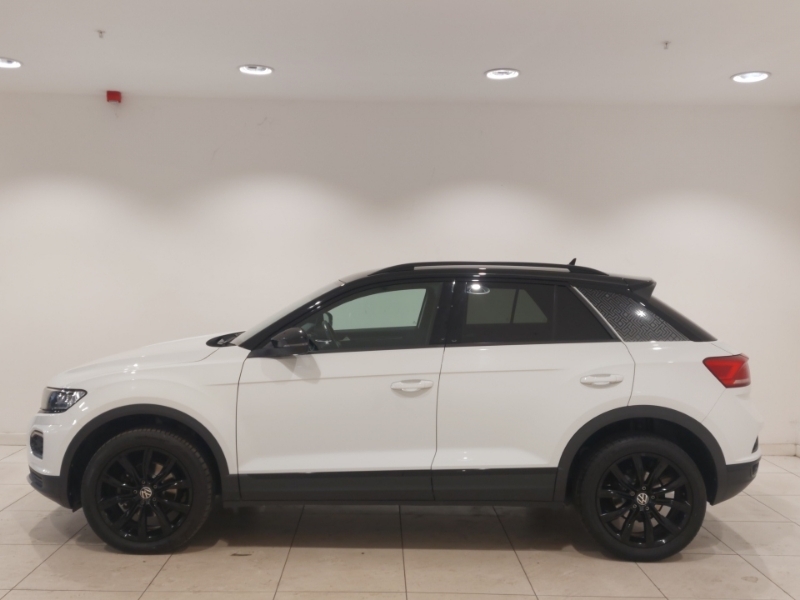 Volkswagen T-Roc 1.5 Tsi Evo Black Edition VK21YPH White #4