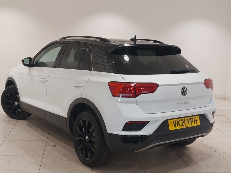 Volkswagen T-Roc 1.5 Tsi Evo Black Edition VK21YPH White #2