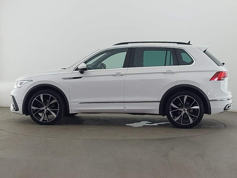 Volkswagen Tiguan 2.0 Tdi R-line Dsg MM23UPH White #4