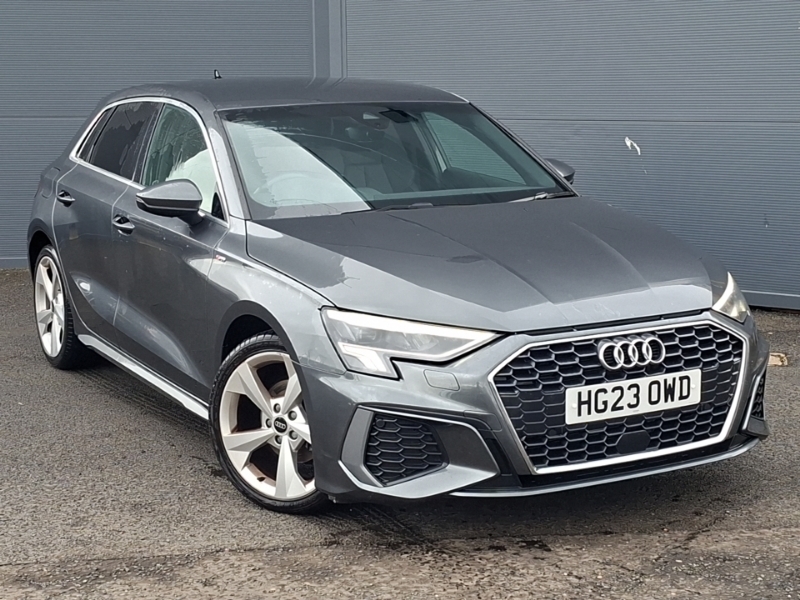 Audi A3 35 Tfsi S Line HG23OWD Grey
