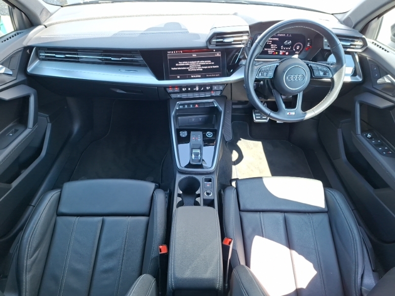 Audi A3 35 Tdi S Line S Tronic GV73UDK Black #3
