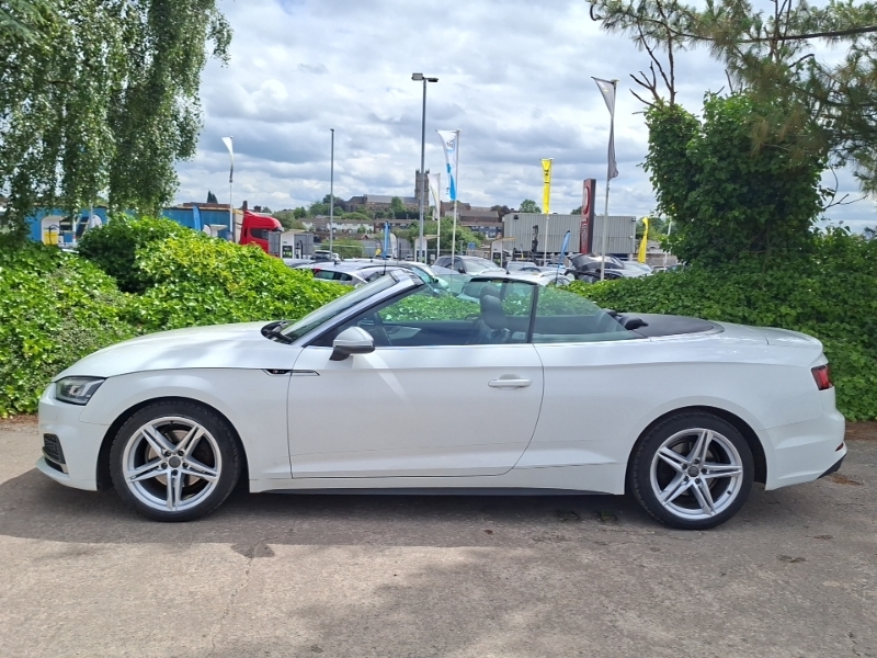 Audi A5 2.0 Tfsi S Line White #4