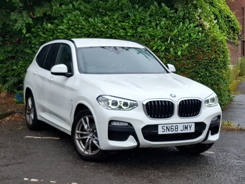 BMW X3 Xdrive20d M Sport Step White