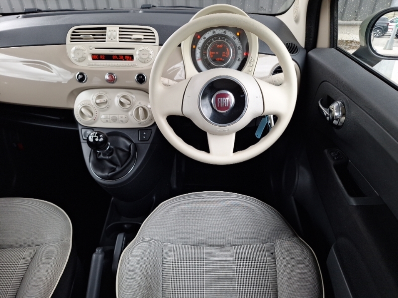 Fiat 500 Hatchback 0.9 Twinair 105Hp Cult 201515 White #8