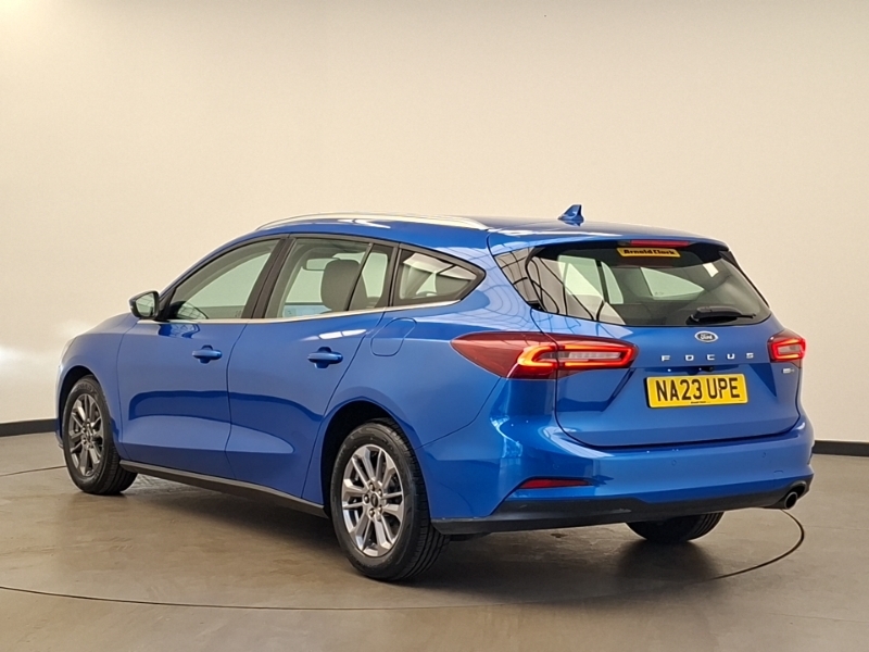 Ford Focus 1.0 Ecoboost Hybrid Mhev 155 Titanium NA23UPE Blue #2