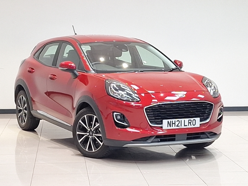 Ford Puma 1.0 Ecoboost Hybrid Mhev Titanium Dct Red