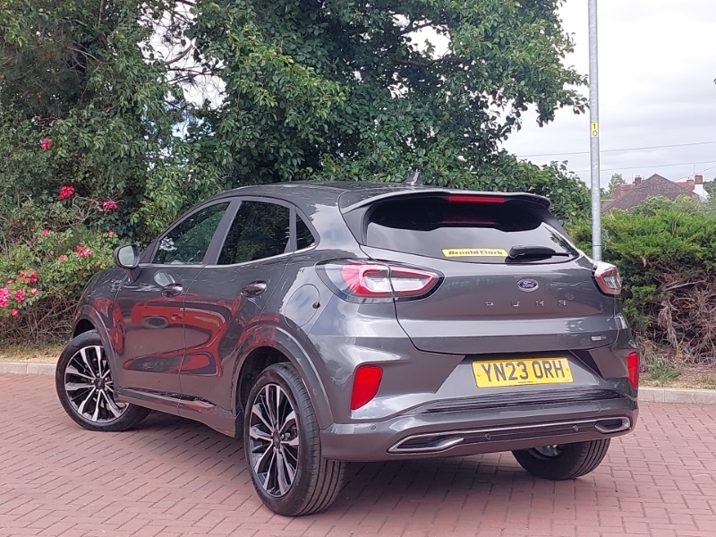 Ford Puma 1.0 Ecoboost Hybr Mhev 155 St-line Vignale Dct YN23ORH Grey #2