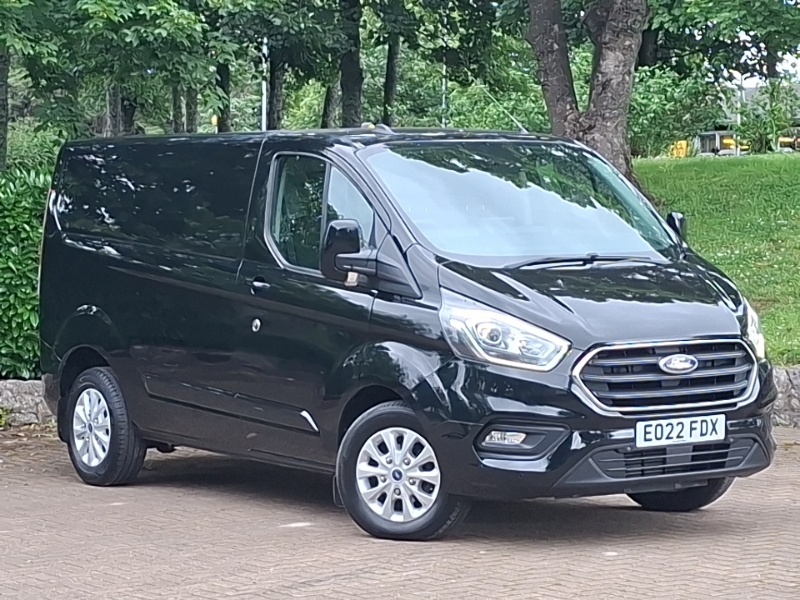 Ford Transit Custom 2.0 Ecoblue 130Ps Low Roof Limited Van Black