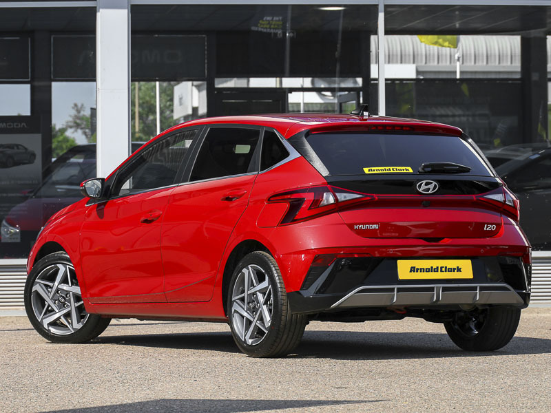 Hyundai I20 1.0T Gdi 90 Tech Line PY26NKL Red #2