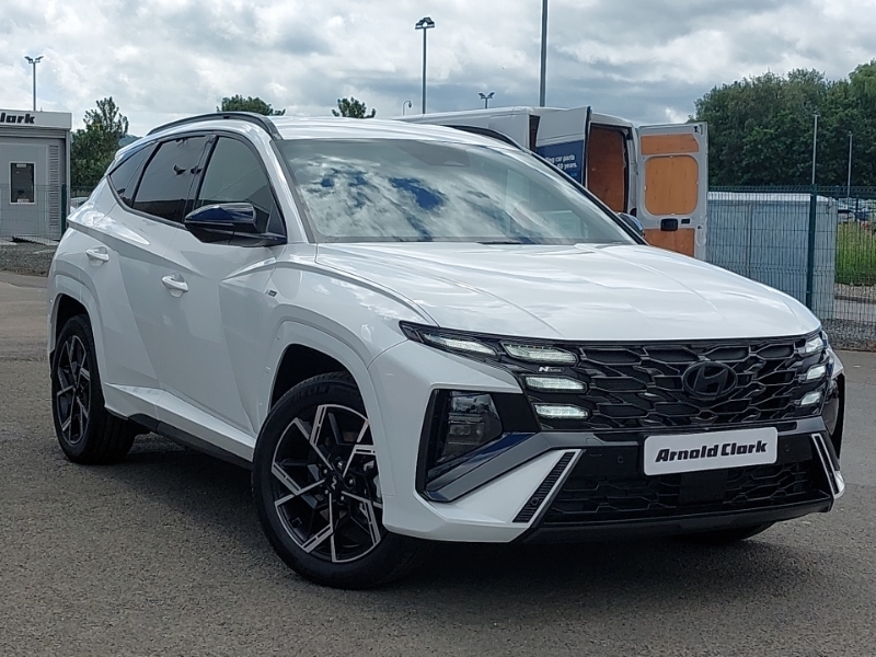 Hyundai Tucson 1.6T 239 Hybrid N Line Edition White