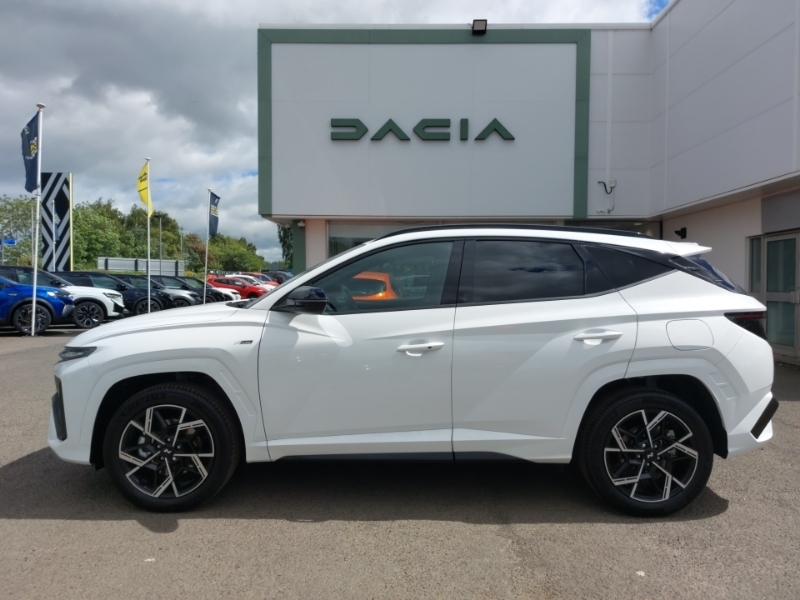 Hyundai Tucson 1.6T 239 Hybrid N Line Edition White #4