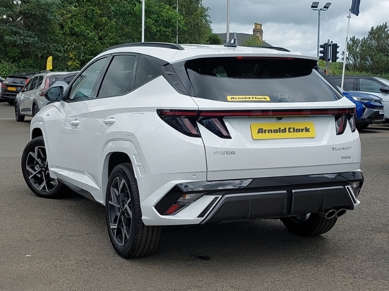 Hyundai Tucson 1.6T 239 Hybrid N Line Edition White #2