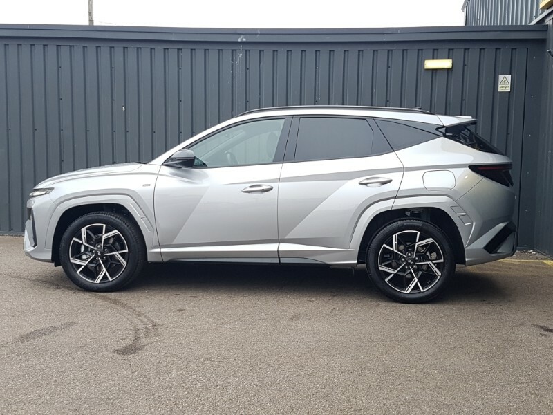 Hyundai Tucson 1.6T 239 Hybrid N Line Edition Silver #4